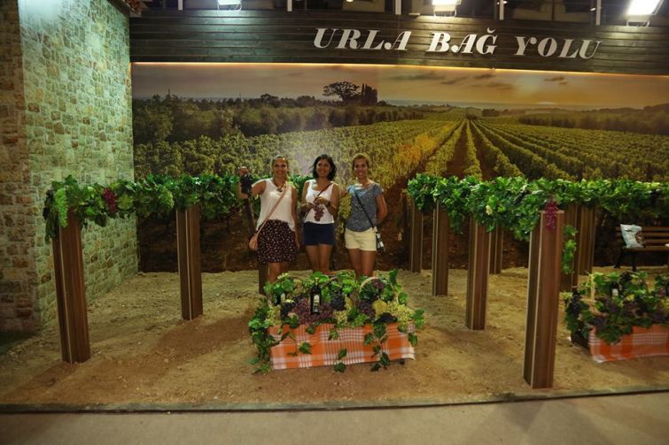 'Tarihi Üzüm Bağları' ile Fuar'da