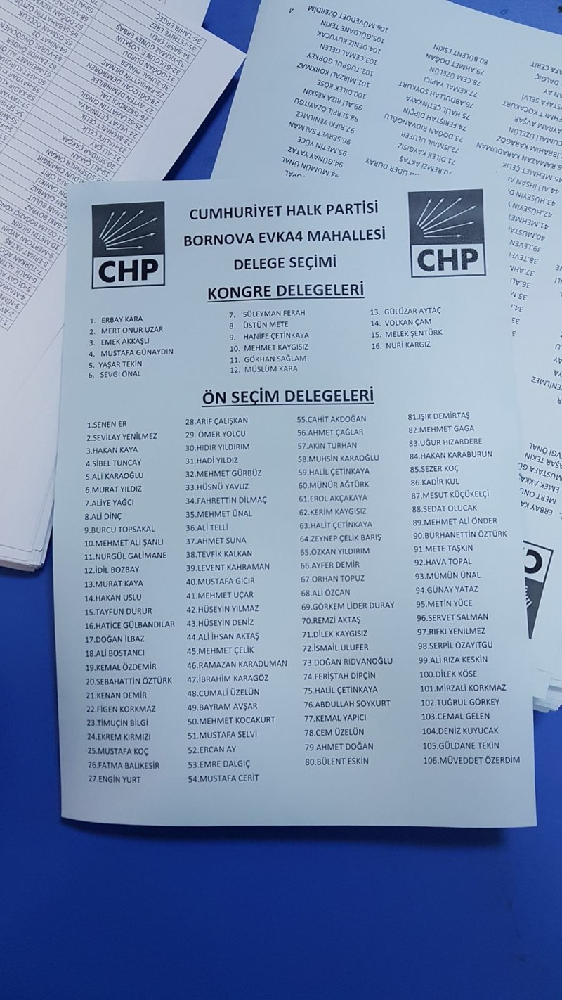 Delege seçimlerinde neler oluyor?