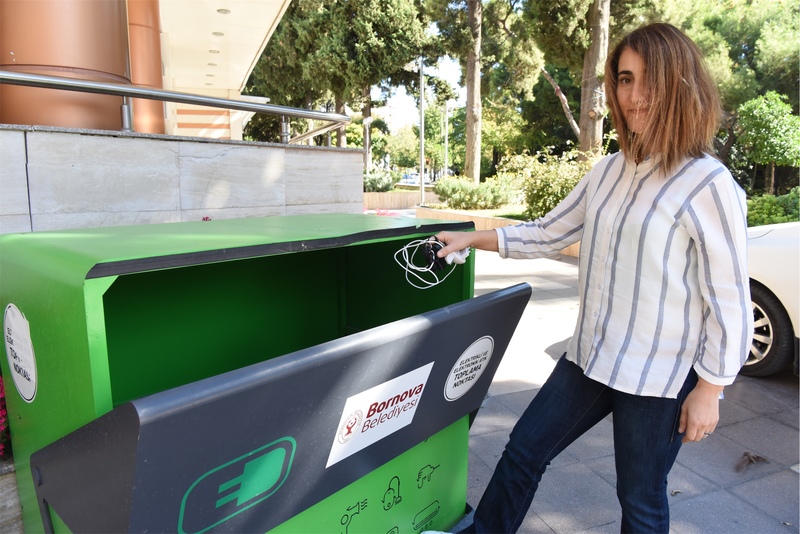 Bornova Belediyesi çöpten de tasarruf sağladı