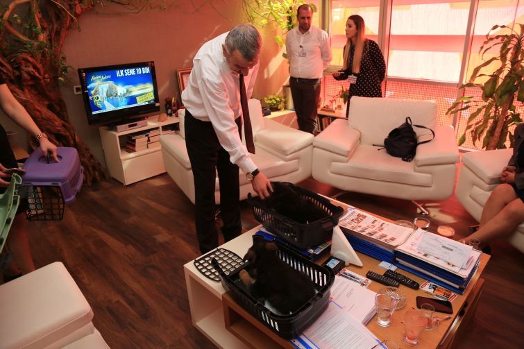 Başkan’a doğum günü hediyesi