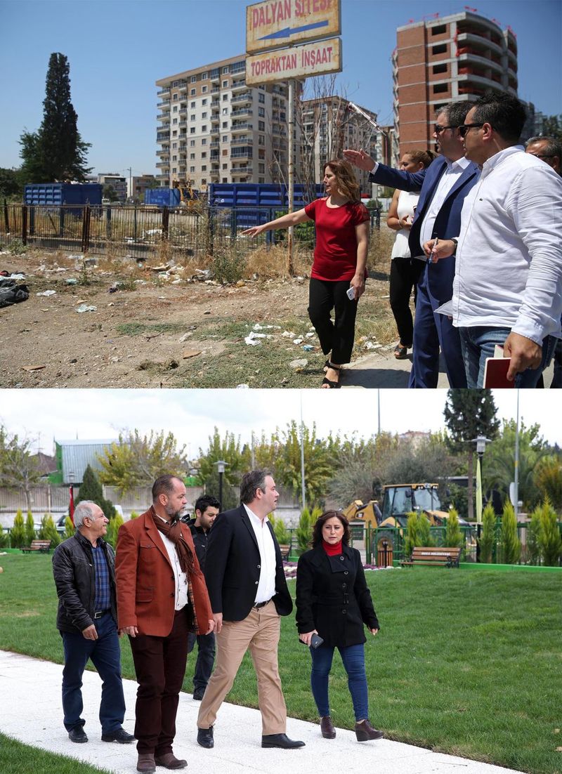 Fırat mahallesine 3500 metrekarelik yeşil alan