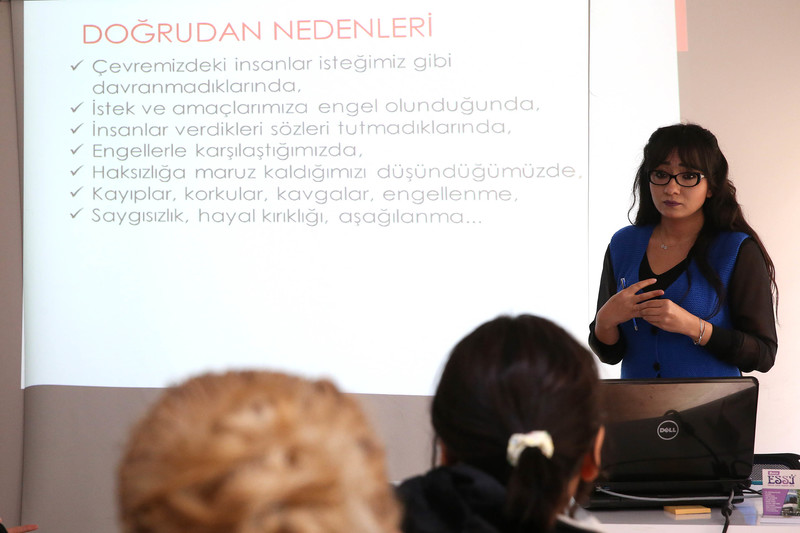 Bucalılara Özgecan’da öfke kontrolü eğitimi