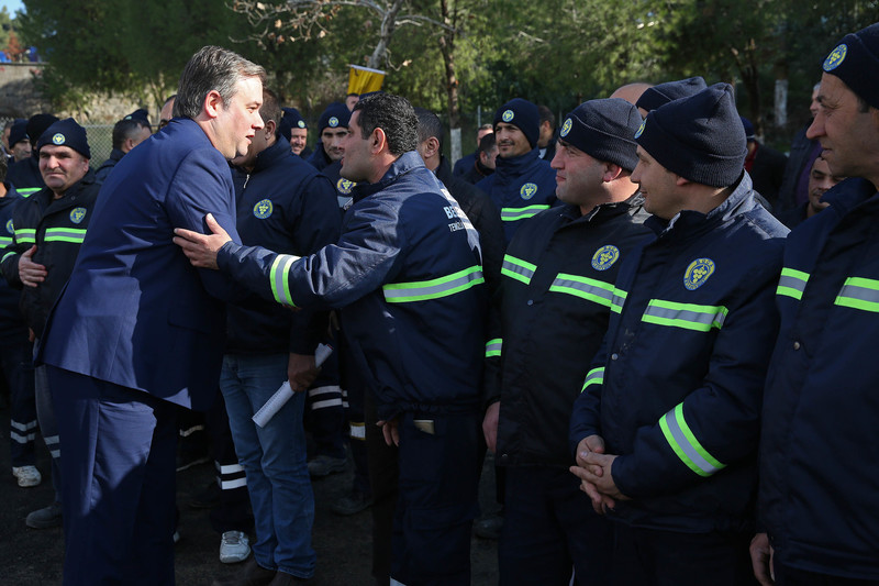 Buca’ya modern temizlik şantiyesi