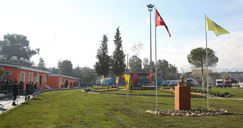 Buca’ya modern temizlik şantiyesi