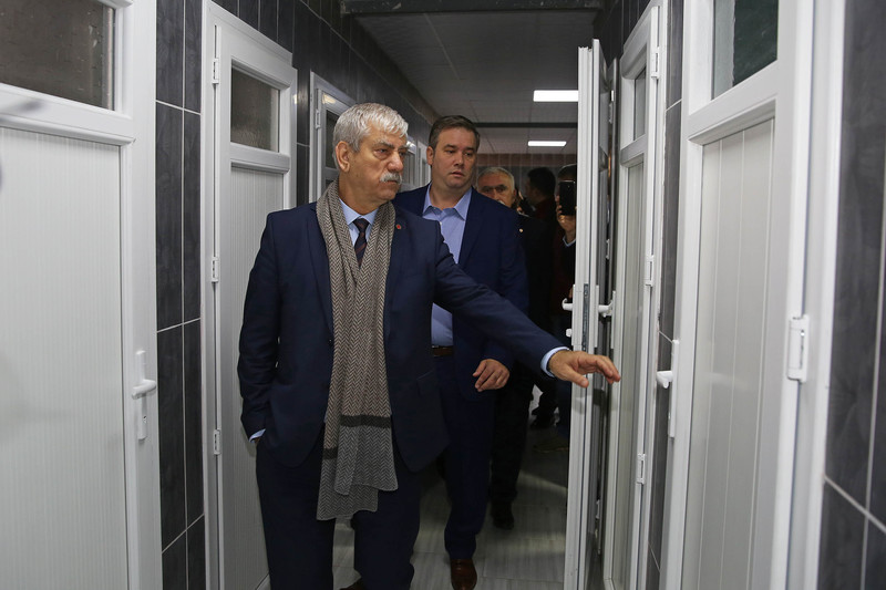 Buca’ya modern temizlik şantiyesi