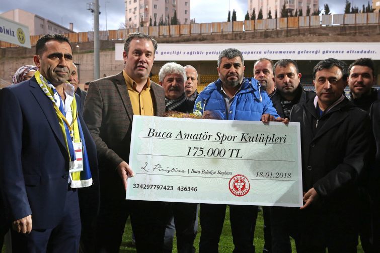 Buca’dan amatöre tam destek