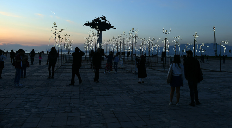 Işık ve dans Gündoğdu'da buluştu