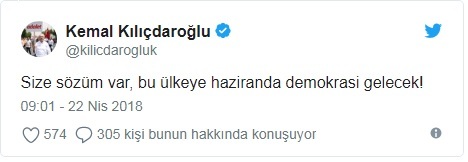 Kılıçdaroğlu'ndan 'erken seçim' paylaşımı!