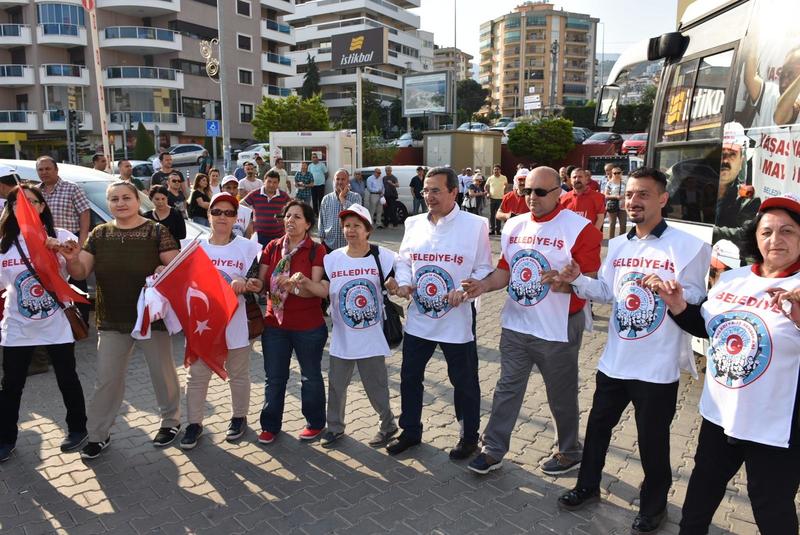 Narlıdere’de 1 Mayıs Coşkusu