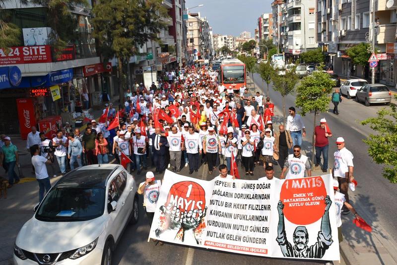 Narlıdere’de 1 Mayıs Coşkusu
