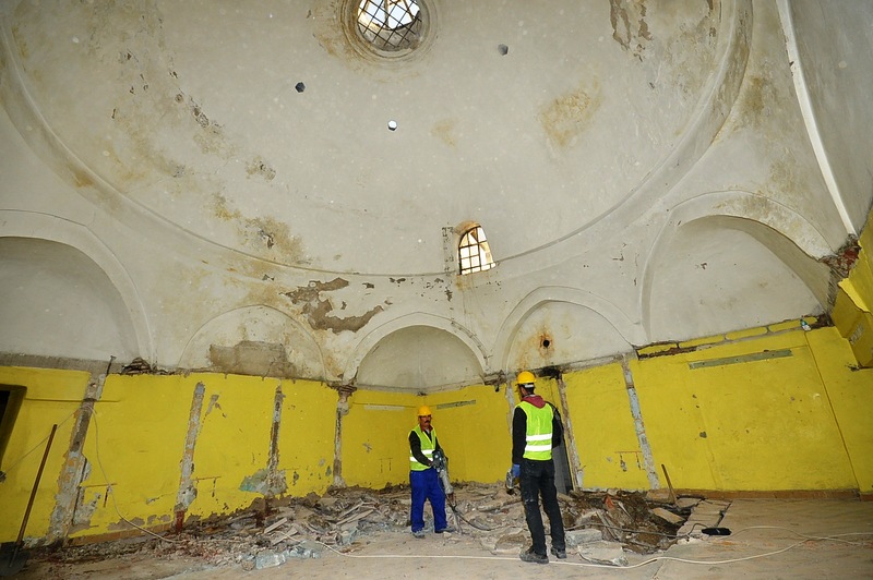 O yapı "hamam olarak" hizmet verebilecek