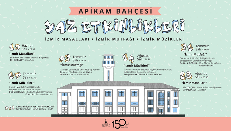 İzmir’in masalları, müziği ve yemeklerini konuşacaklar