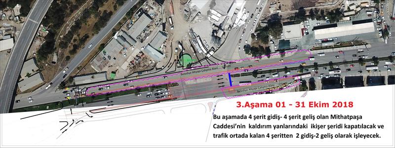Mithatpaşa trafiğine neşter