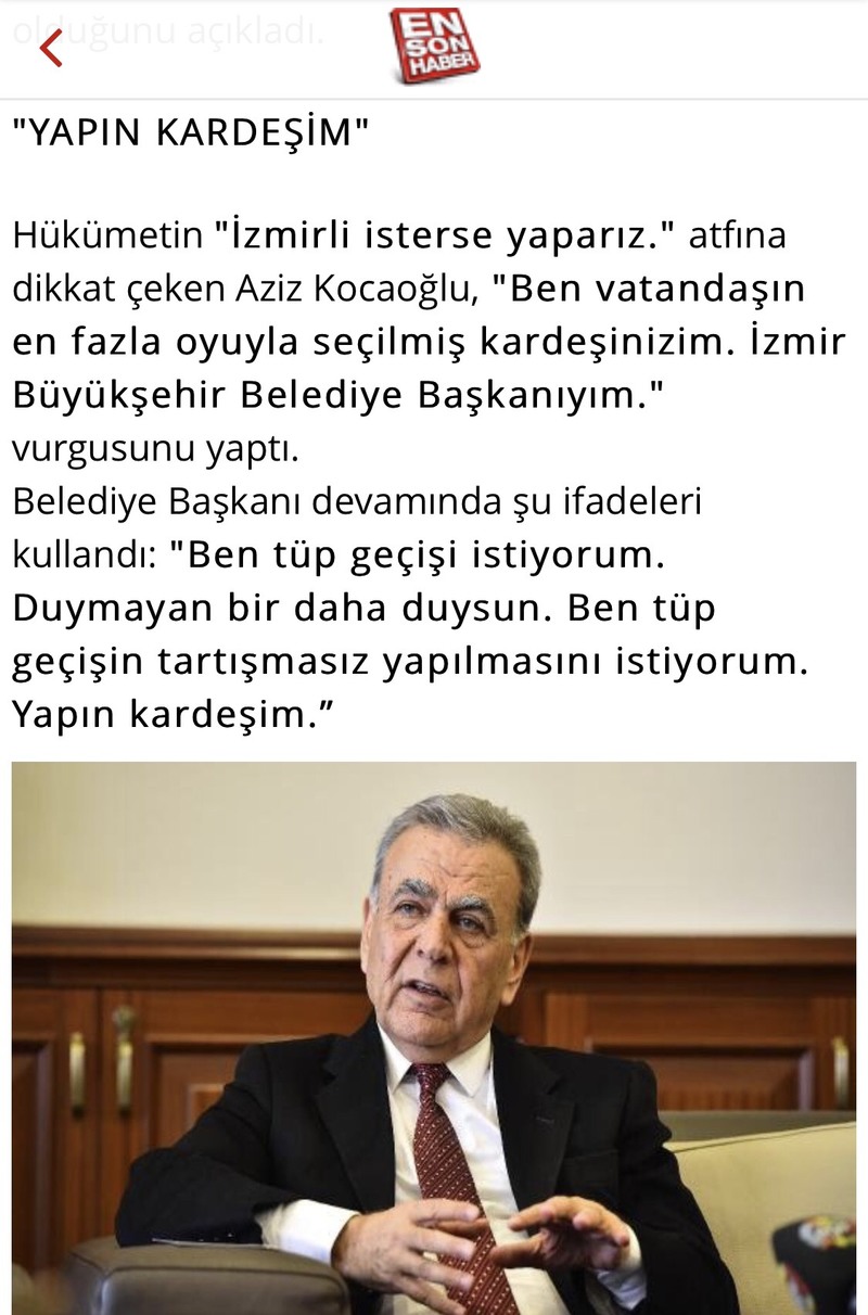 AK Parti'li Kaya, Kocaoğlu'na sert çıktı