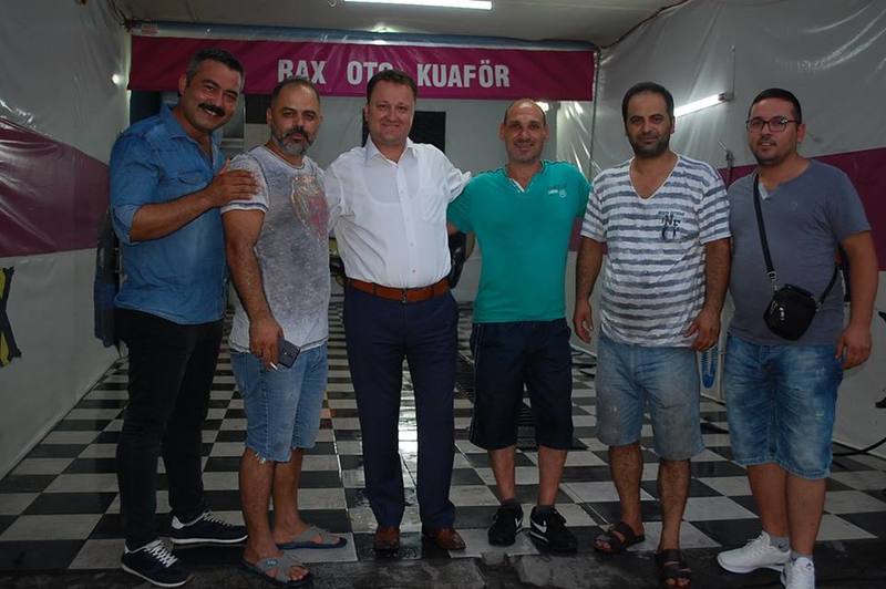 Serdar Aksoy'dan seçim çalışmaları