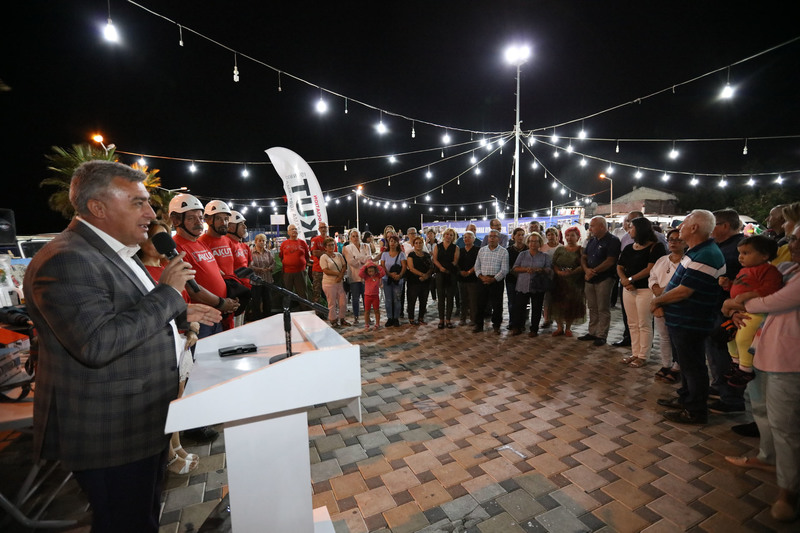 Güzelbahçe’ye deprem konteyneri