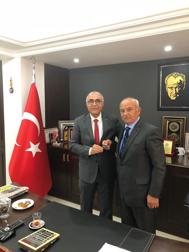 Demirsoy, Taşkın'ı ziyaret etti