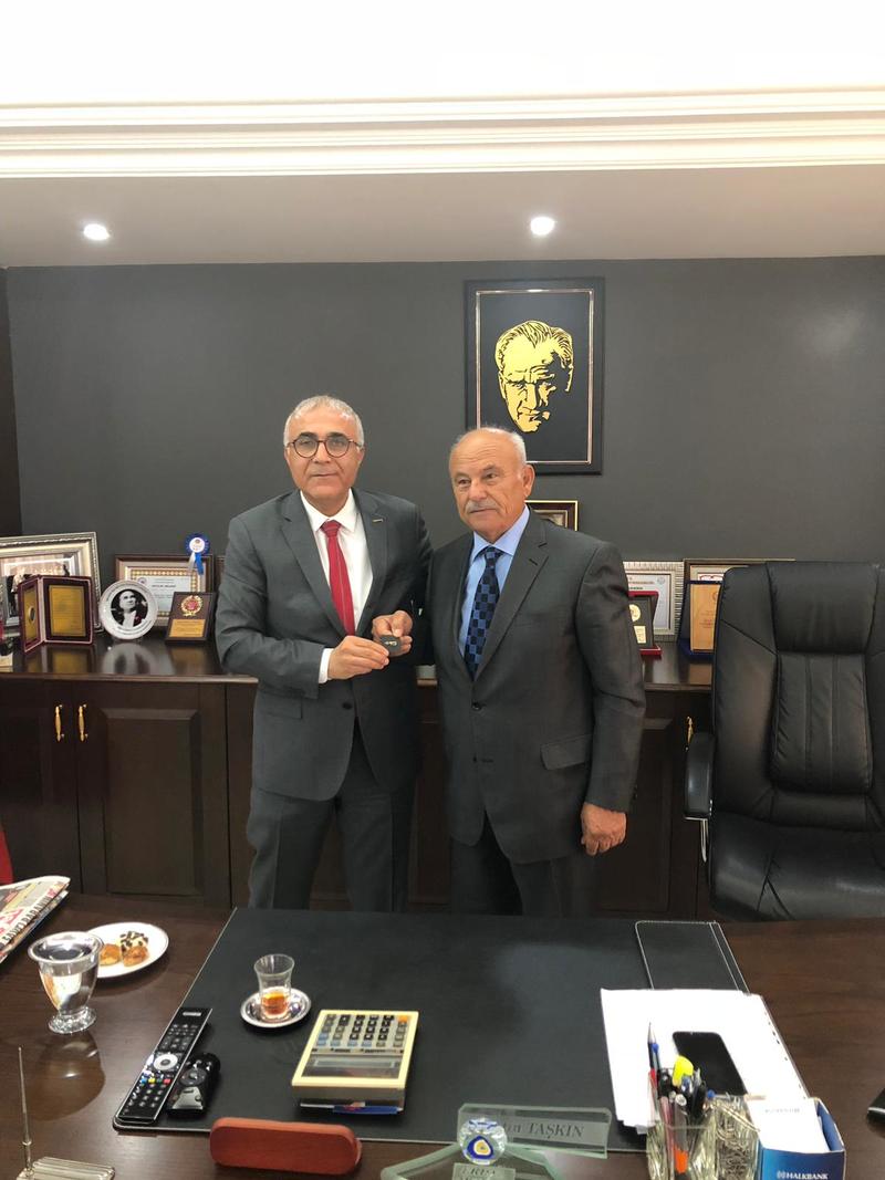 Demirsoy, Taşkın'ı ziyaret etti