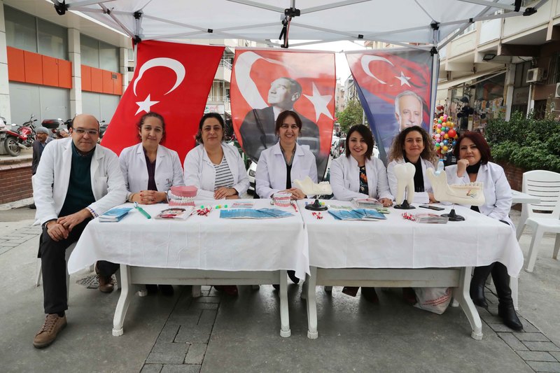 Bayraklı sağlıkta sınır tanımıyor