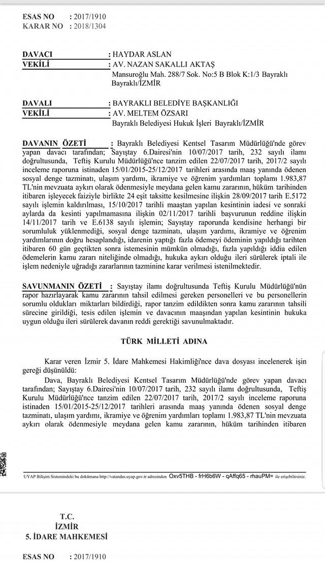 Tüm-Bel-Sen’den hukuk zaferi