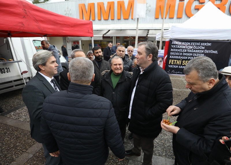 Kahraman şehit polis Fethi Sekin Buca’da anıldı