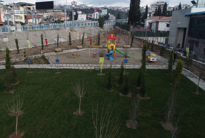 Buca bir yeşil alan daha kazandı