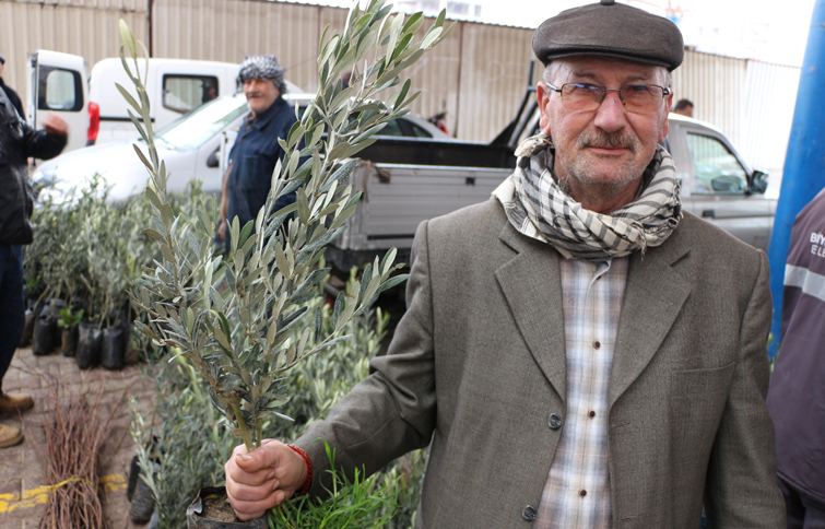 1 ayda 500 bin fidan daha