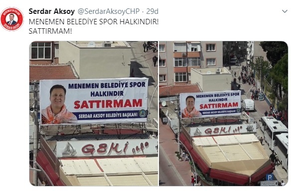 “Tahir Şahin Menemen Belediyespor’u paravan şirket olarak kullanıyor”