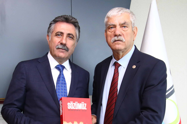 Başkan Sandal’ı Siyasi Parti Temsilcileri de Yalnız Bırakmadı