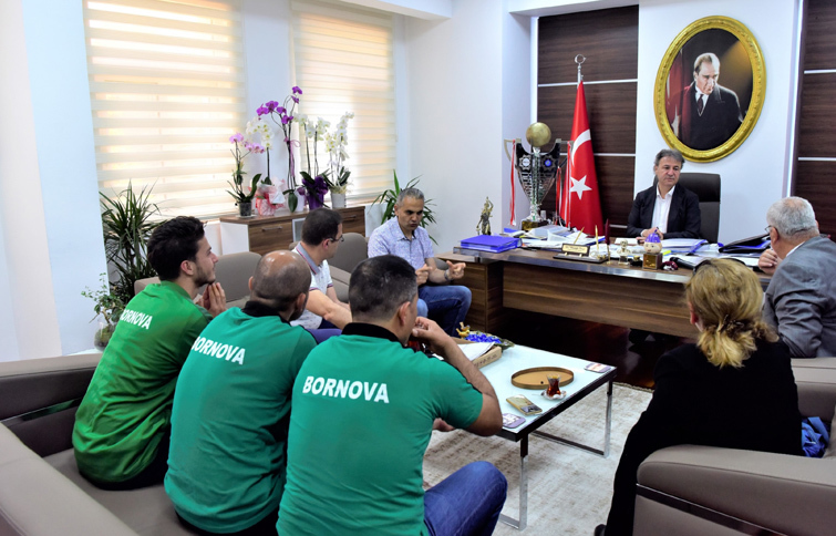 Türkiye Şampiyonlarından Başkan İduğ'a ziyaret