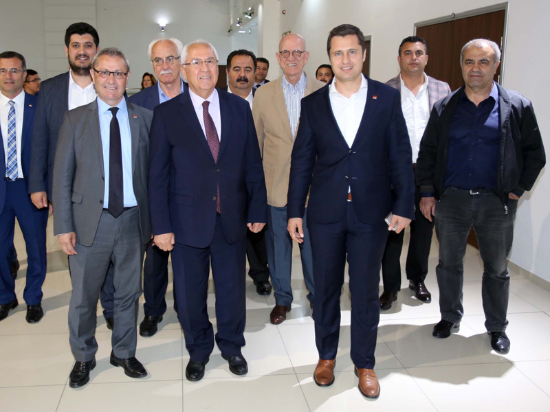 CHP İl Başkanı Yücel’den Başkan Selvitopu’na hayırlı olsun ziyareti