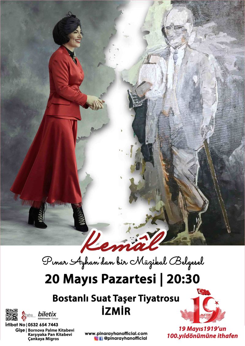 ‘Kemâl’ 100. yıl anısına Karşıyaka’da