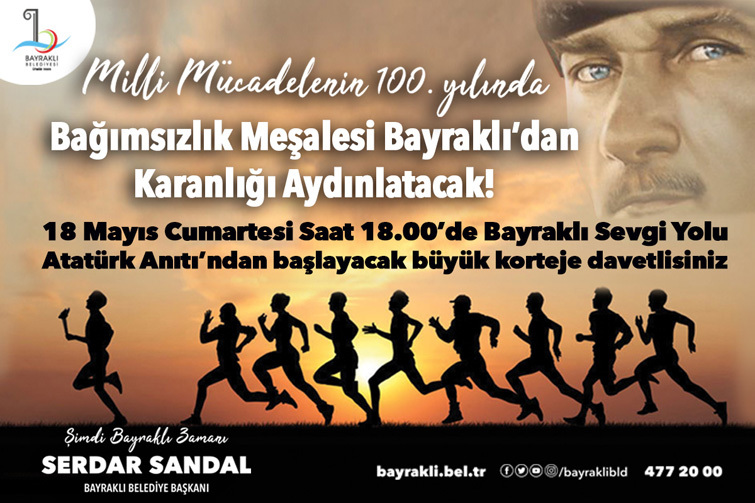Bayraklı'da 19 Mayıs etkinliği