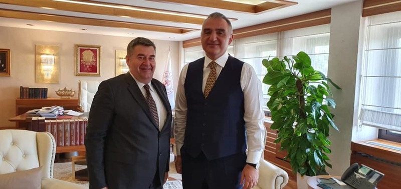 Başkan Ekrem Oran'dan Ankara'da önemli ziyaretler