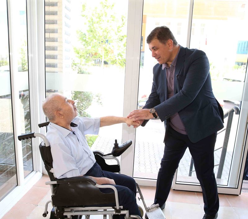 Huzurevinde bayram coşkusu