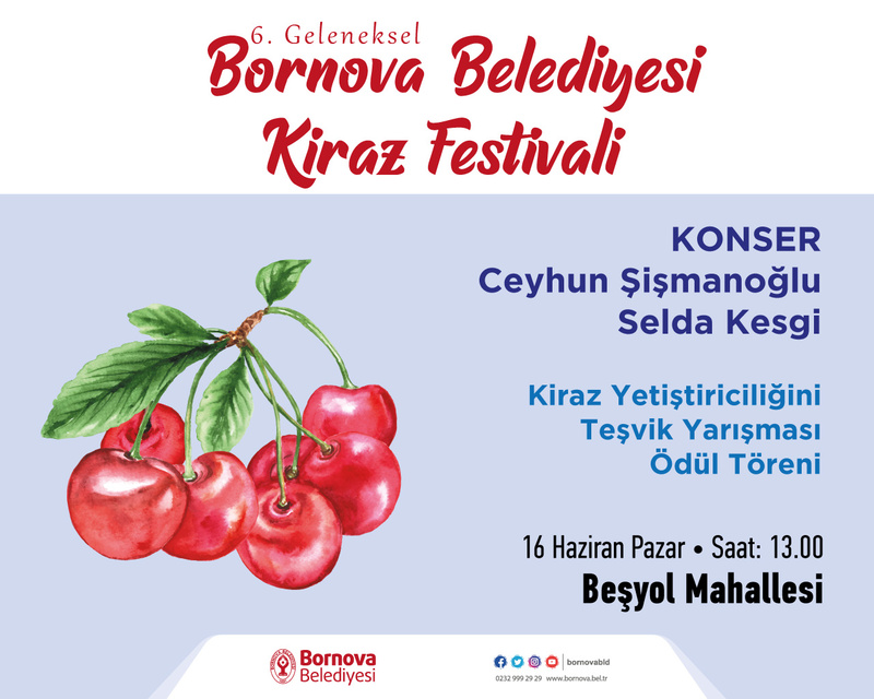 Bornova’da kiraz buluşması