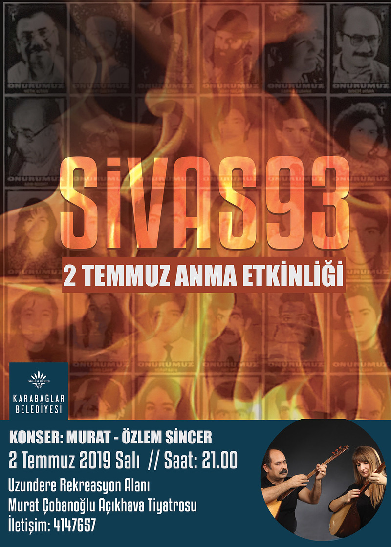 Madımak katliamında hayatını kaybedenler türkülerle anılacak