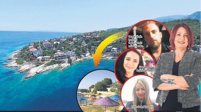 Karaburun Belediye Başkanı İlkay Girgin Erdoğan'dan akraba kıyağı