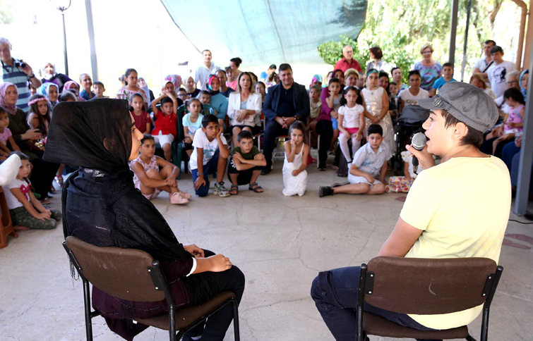 Cumhuriyet çocukları sanat ve sporla buluştu