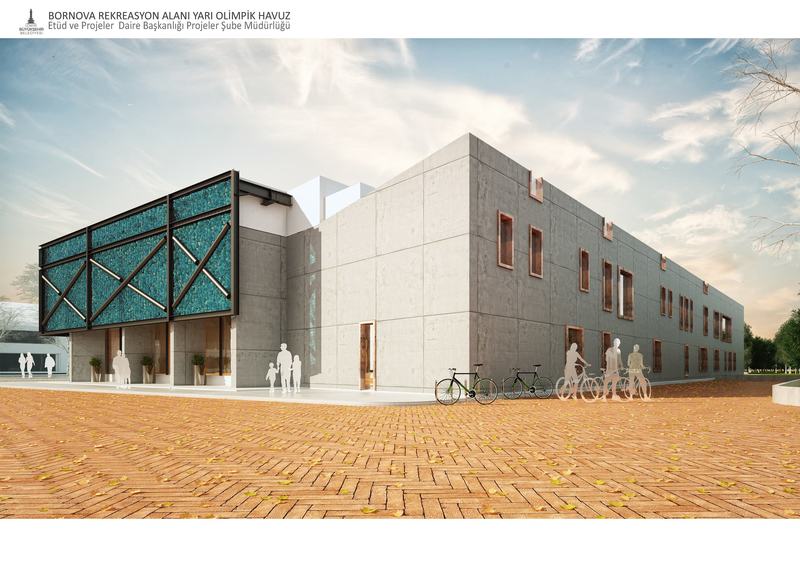 Bornova’da yüzme havuzunun temeli atılıyor