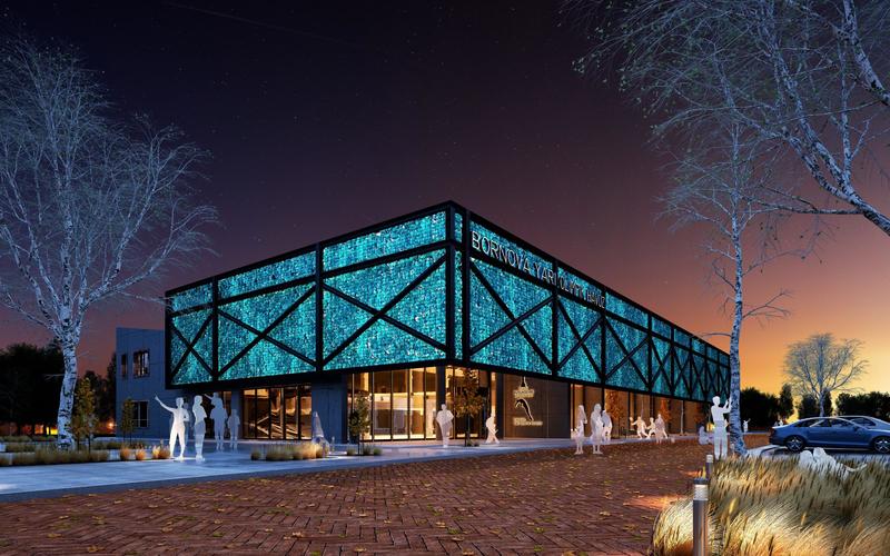 Tunç Soyer bir yüzme havuzunun temelini attı ikincisinin de sözünü verdi