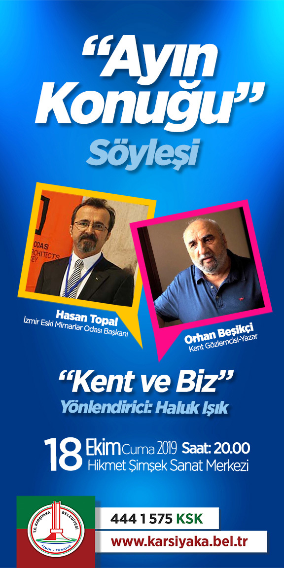 Karşıyaka’da Ayın Konuğu: Hasan Topal ve Orhan Beşikçi