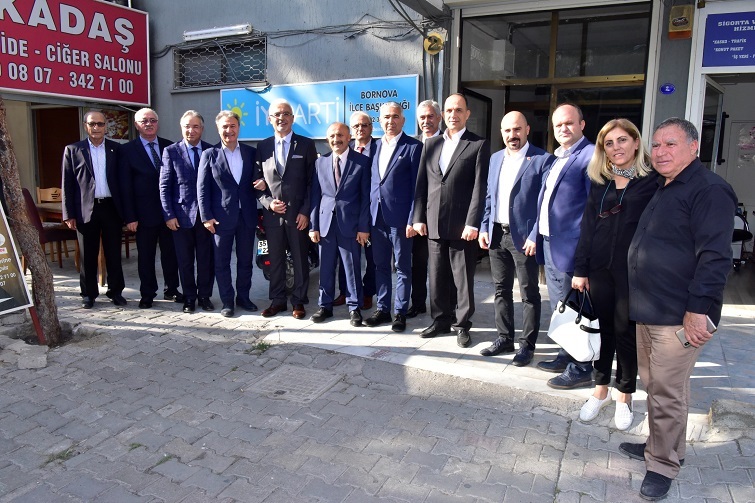 Başkan İduğ'dan İyi Parti'ye teşekkür ziyareti