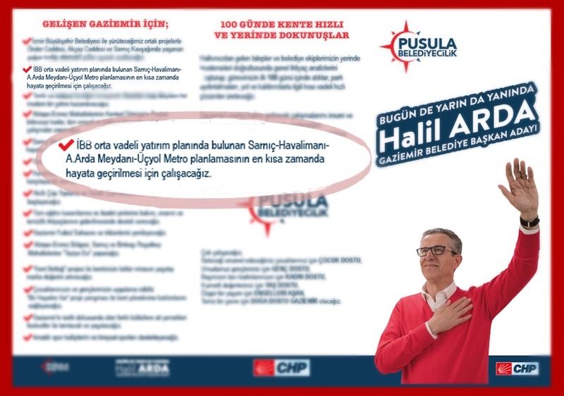 Başkan Arda'dan Soyer'e 'Metro' teşekkürü: “Hayalim gerçek oluyor”