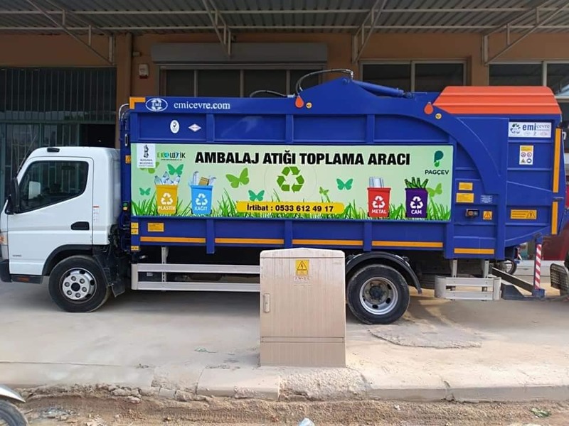 Bergama’da ambalaj atıkları toplama çalışmaları hızlandı