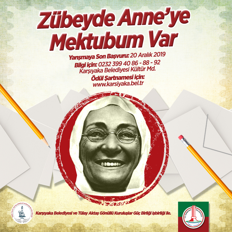 En güzel mektuplar Zübeyde Anne için