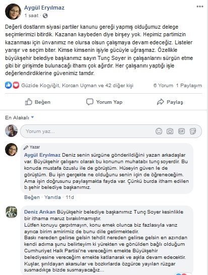 CHP Balçova’da sürgün tartışması