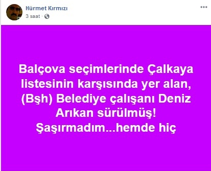 CHP Balçova’da sürgün tartışması
