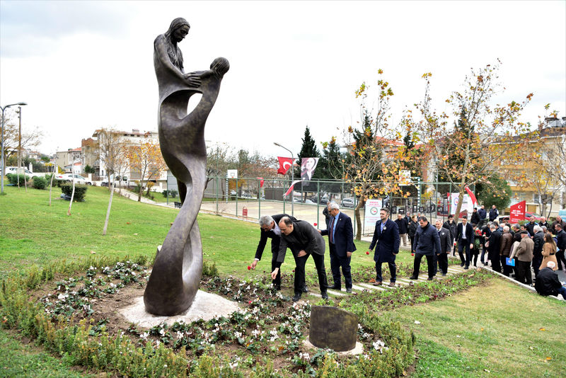 Türkan bebek Bornova'da anıldı
