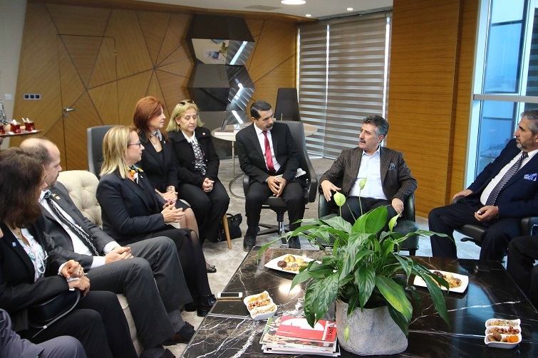 Susmuş ve ekibinden Başkan Sandal'a ziyaret